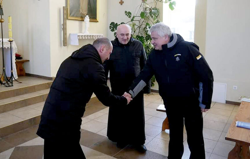 Jałmużnik Papieski u saletynów w Olesku